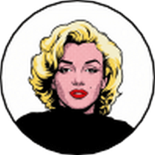 סגנון פופ ארט מסגרת שחורה