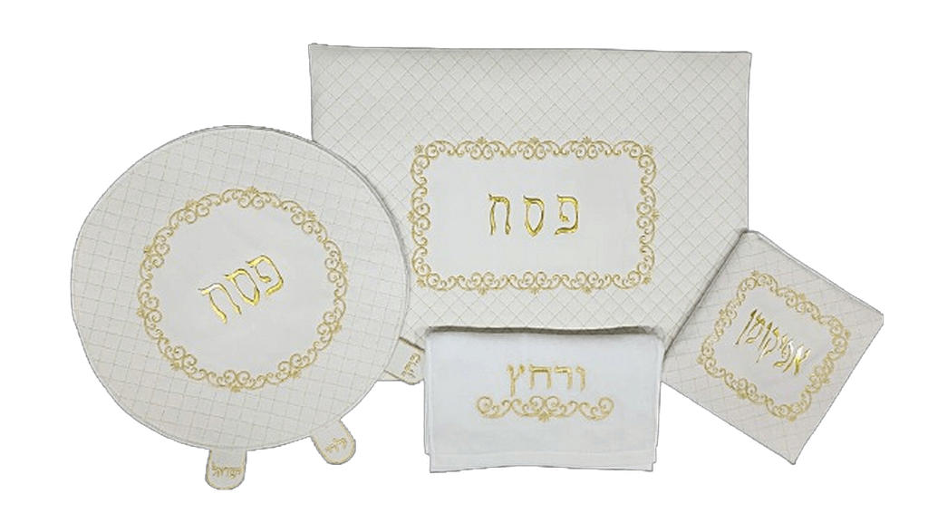 רקמה פסח מוזהב