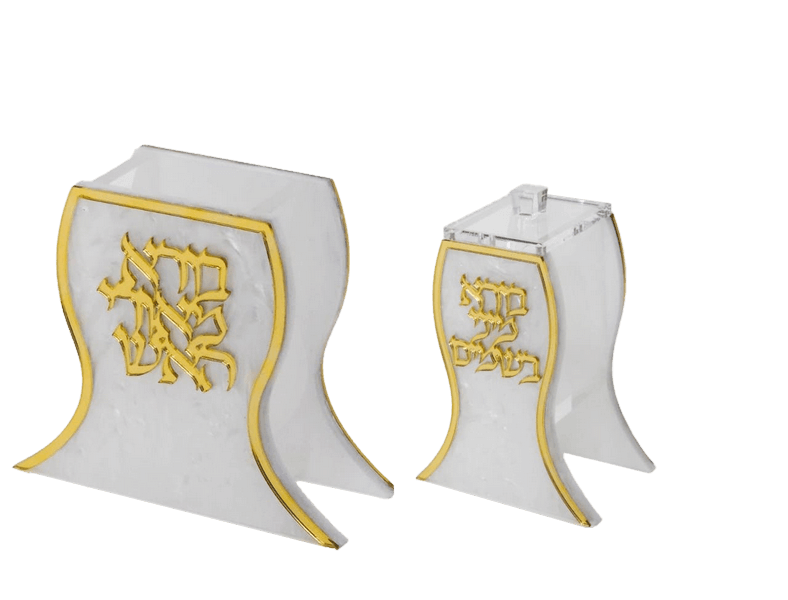 פנינה כיתוב מוזהב