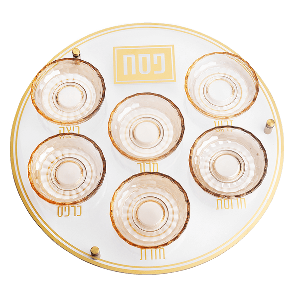 מסגרת פסח מוזהב