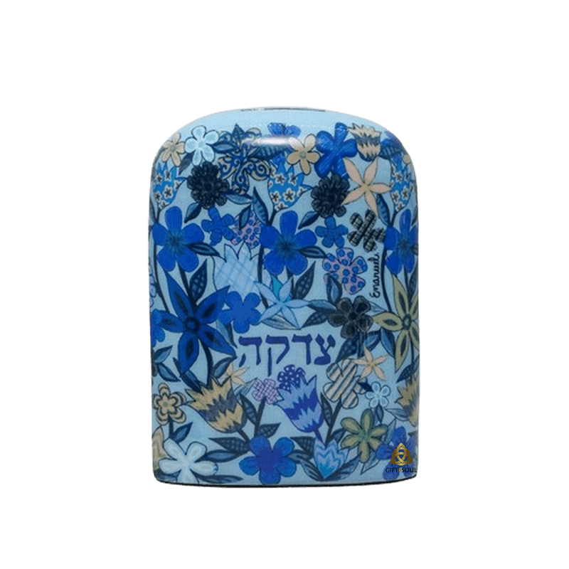 פרחים כחולים