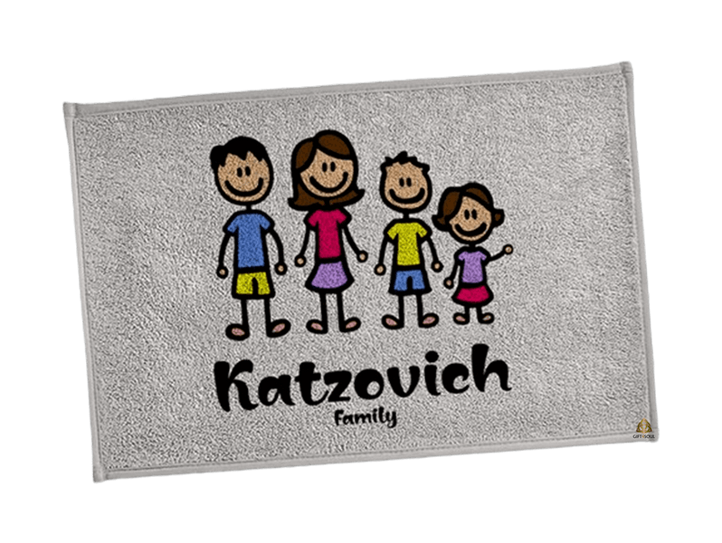 שטיח צבעוני 40X60ס"מ