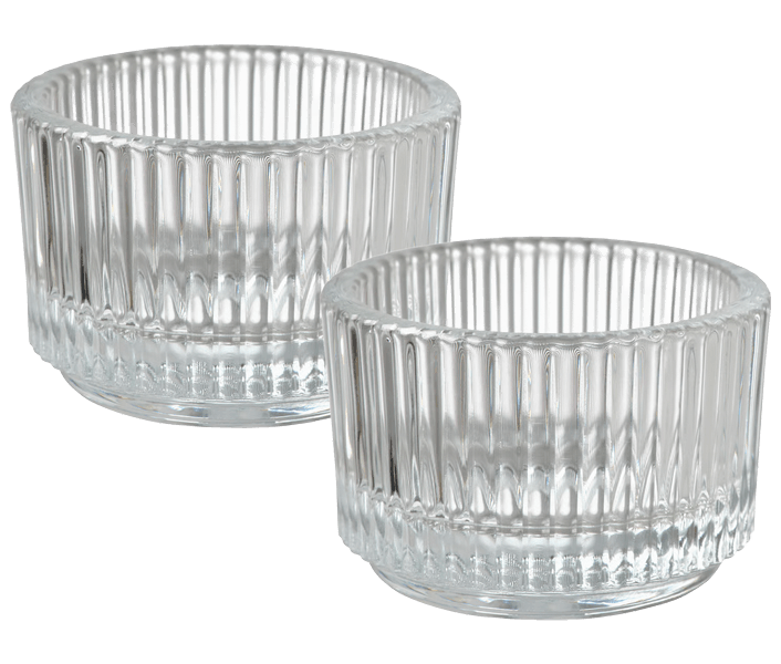 תוספת זוג פמוטי זכוכית להוסיף לפי סה"כ הכמות המוזמנת