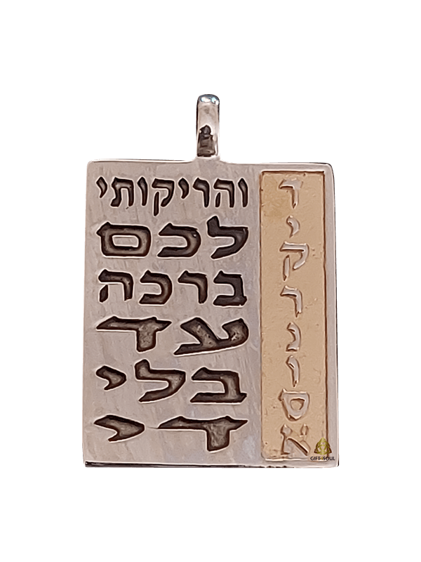  תליון מכסף 925 אור פניך בשילוב ציפוי זהב 