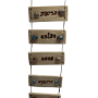 סולם יעקב 7 ברכות קרמקה עם אבני קריסטלים