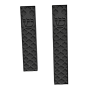 AV5109 בית מזוזה שחור מובלט מעויינים מתאים לקלף 12 ו15
