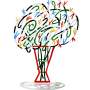 דוד גרשטיין David Gerstein דגם יצירה זר לבן WHITE Bouquet צד 1