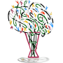 דוד גרשטיין David Gerstein דגם יצירה זר לבן WHITE Bouquet צד 2