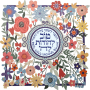 DOPFZZ1 T קישוט קיר מעוצב טוב להודות לה  מסגרת פרחונית צבעונית
