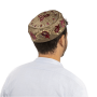 EMHMEZZ2Ga כובע כיפה בוכרי רקמה רימונים זהב