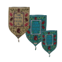EMWSA BZZ7 T מתלה תליון קיר רקום אני לדודי