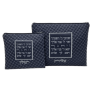 LL193292 סט לטלית ותפילין דמוי עור ברכה מרובעת יברכך כחול עמוק