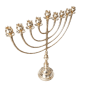 חנוכייה נחושת מרהיבה 9 רימונים בקנה לבחירה