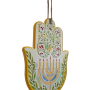 VVH 5 חמסה קרמיקה מעוצבת אור המנורה