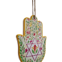 VVH 6 חמסה קרמיקה מגן דויד מעוצבת