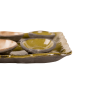 YEC0010 1 צלחת הגשה אובלית סילסולים מקרמיקה עבודת יד