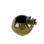 YEC0013 2 כלי מילוי בצורת רימון מקרמיקה עבודת יד