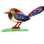  גרשטיין David Gerstein דגם ציפור מוזיקלית Musical Bird