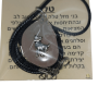  ותליון מזל טלה עם קריסטל ובמרכז דגם מזל מוכסף AR000512LM1