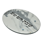  לשבת אובלי בחיתוך שבת ויום  טוב שיש לבןLL100820ZZ1