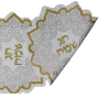  נייר איכותיות רב שכבתיות חג שמח דגם פרח איורים אורינטליים