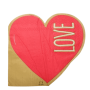  נייר רב   שכבתיות LOVE   לחתונה אירוסין ערב רווקות ימי הולדת לאישה לבת הזוג