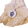  עגול אם אשכחך מאבן ירושלמית וכסף וחמסה מתנה מושלמת לכל אירוע SHSA1943  8 