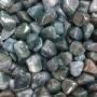  קריסטל מוז אגת אבן קריסטל מוס אגת Moss Agate  לאיזון צקרת הלב ולרגיעה וקבלה 1 